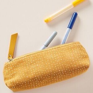 ANTHROPOLOGIE
Gemma Suede Make up/Pencil Pouch